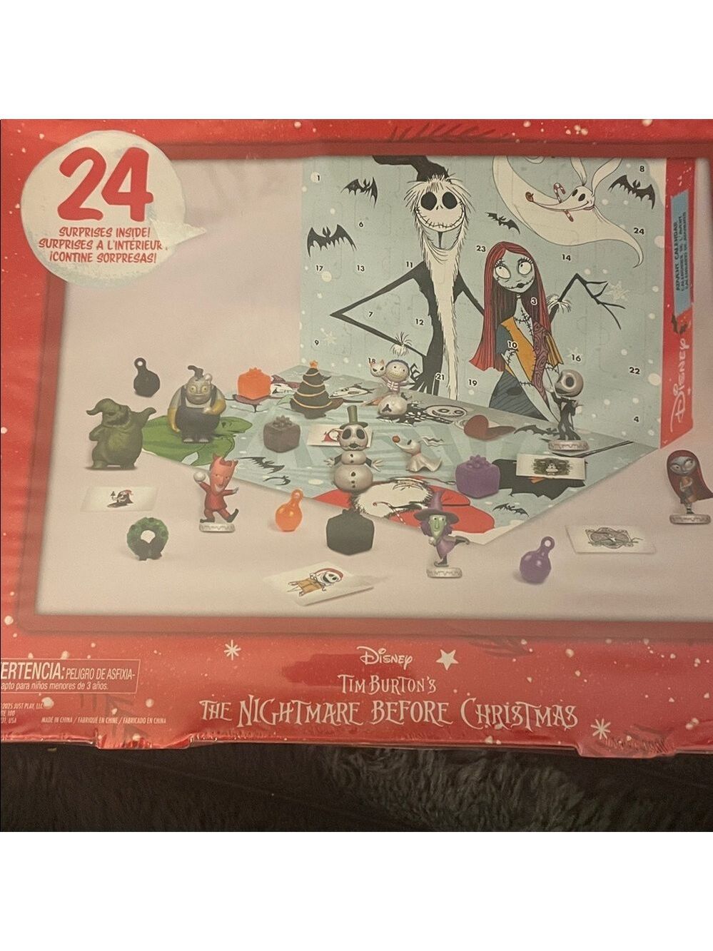 Disney The Nightmare Before Christmas 24 Piece Advent Calendar